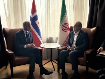 دیدار پزشکیان با نخست وزیر نروژ در سازمان ملل +عکس