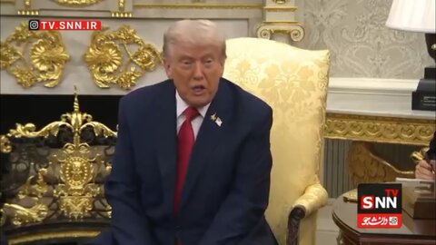 جنگنده اف٣٥ روی کت ترامپ رفت! +ویدیو