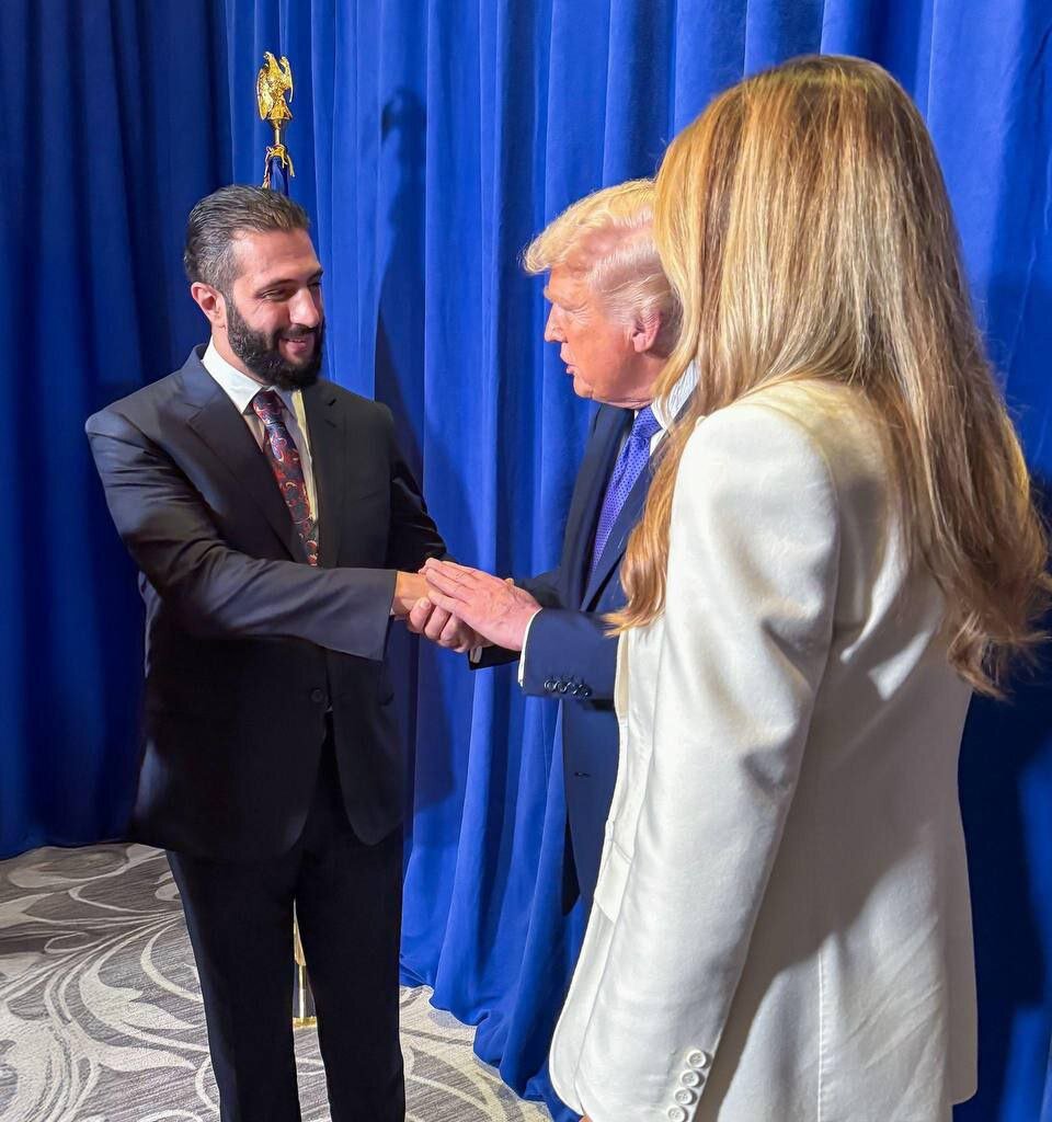 جولانی با ترامپ دیدار کرد +عکس