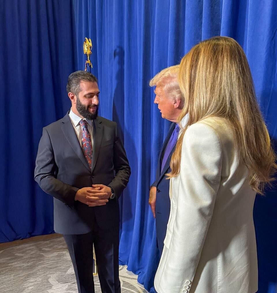 جولانی با ترامپ دیدار کرد +عکس