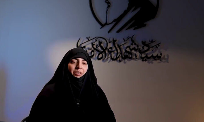 پیام دختر سیدحسن نصرالله برای مردم ایران: یک ملت با یک روح یک هدف هستیم +ویدیو