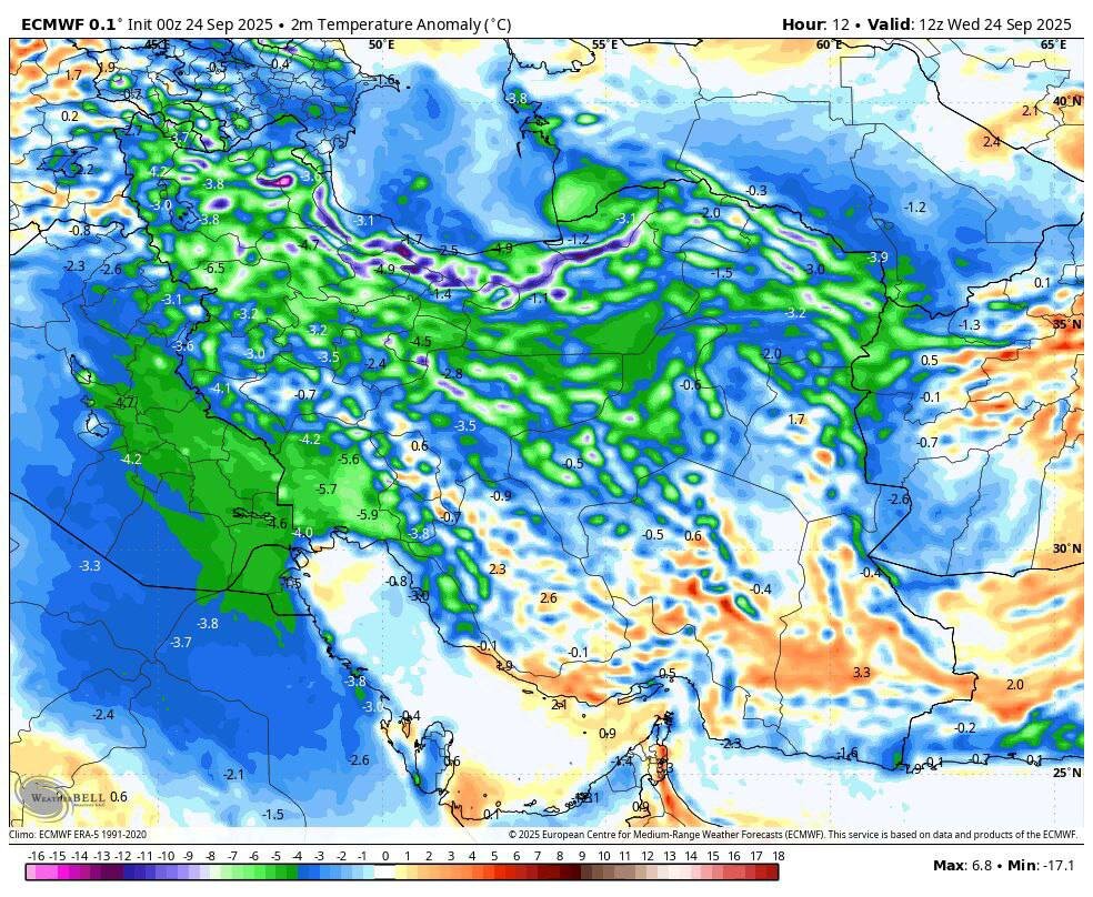 نقشه هواشناسی