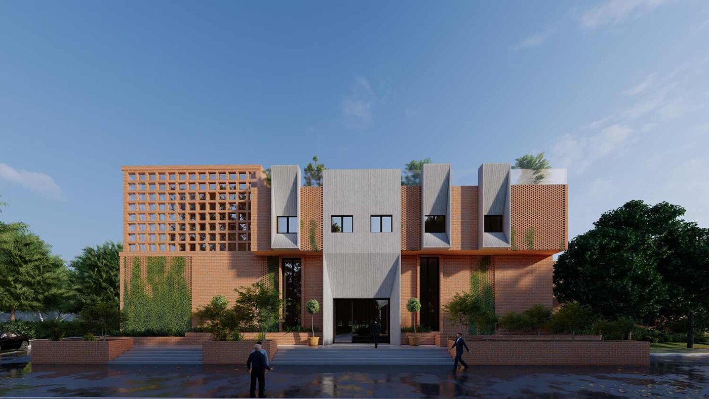 طراحی ساختمان اداری فرودگاه