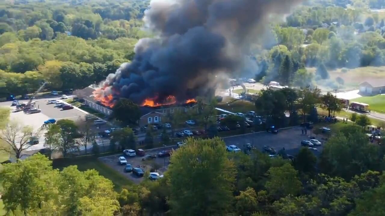 تیراندازی خونین و آتش‌سوزی در کلیسای میشیگان! +ویدیو