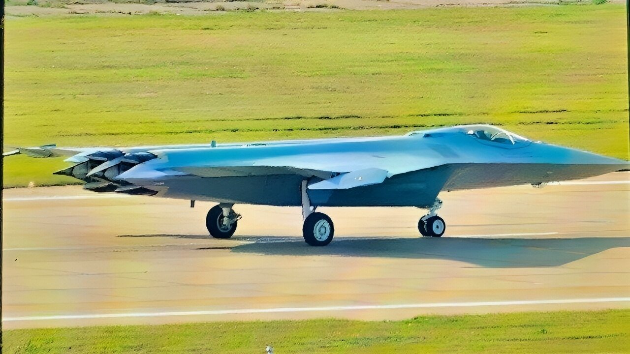 تصاویر جدید از جنگنده J-50 چینی در حال پرواز آزمایشی