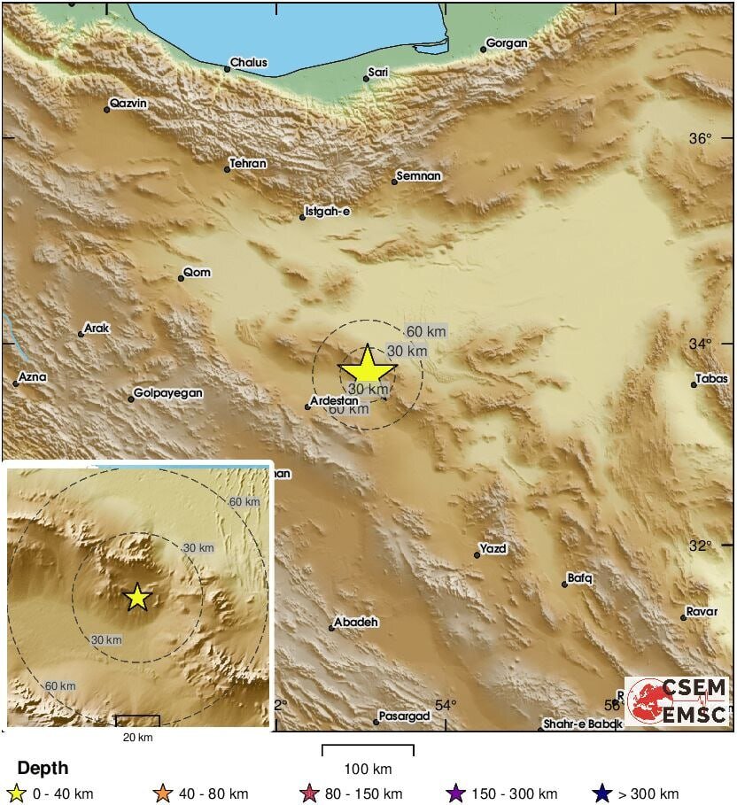 زلزله زواره