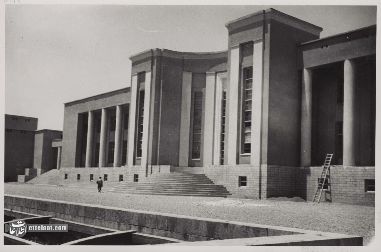 عکس‌های تاریخی از ساخت دانشگاه تهران ۹۰ سال پیش