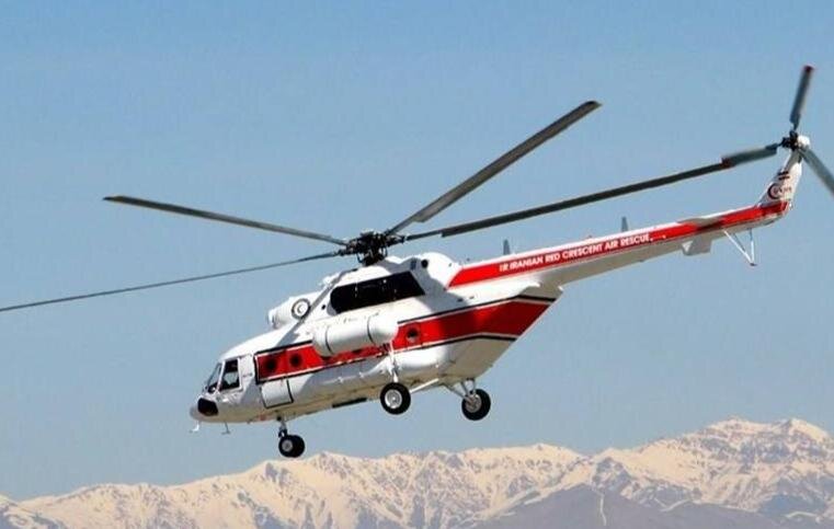 بالگرد هلال احمر بر فراز اشترانکوه دچار حادثه شد