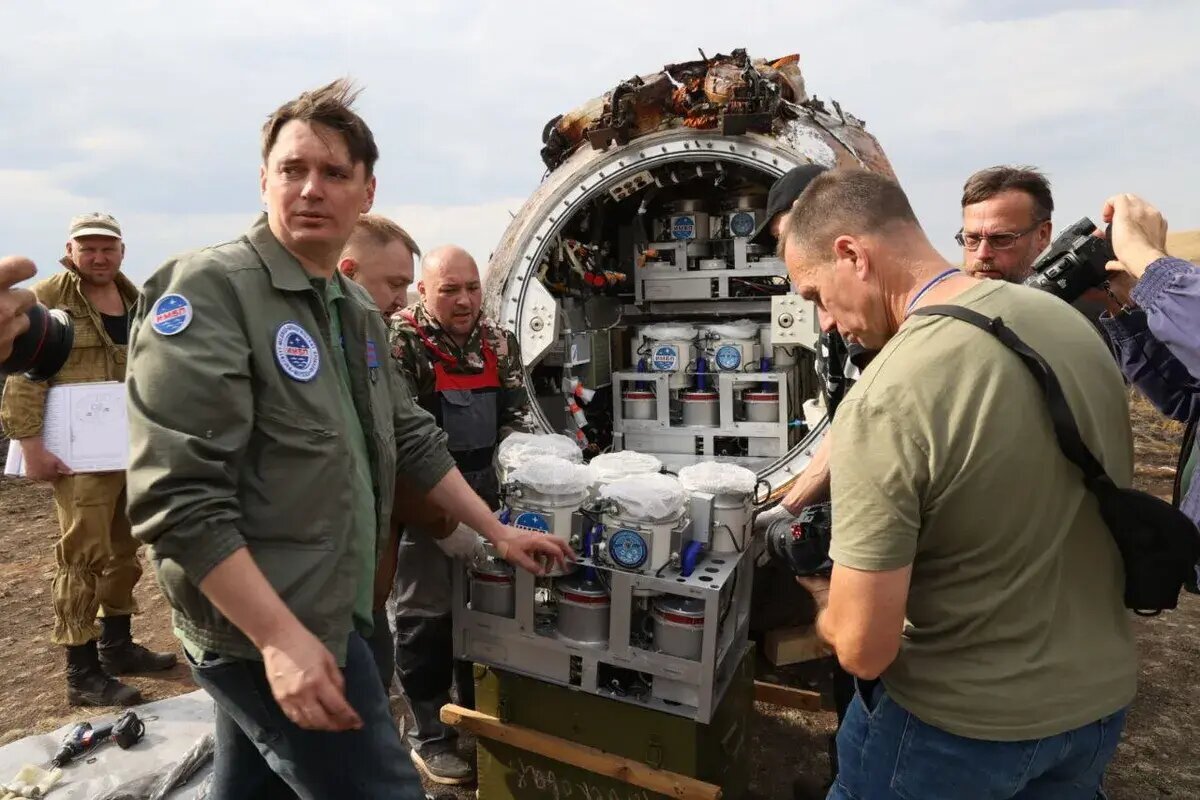 نمونههای برگردانده شده به زمین