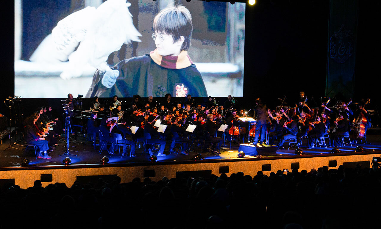 وقتی موسیقی، ما را دوباره به هاگوارتز برد/ قدم به دنیای جادویی هری پاتر در تهران! +عکس