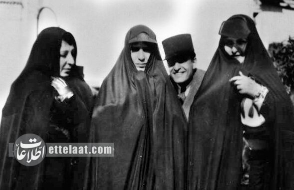 عکس تاریخی از یک مدرسه دخترانه تهران در سال ۱۳۱۰