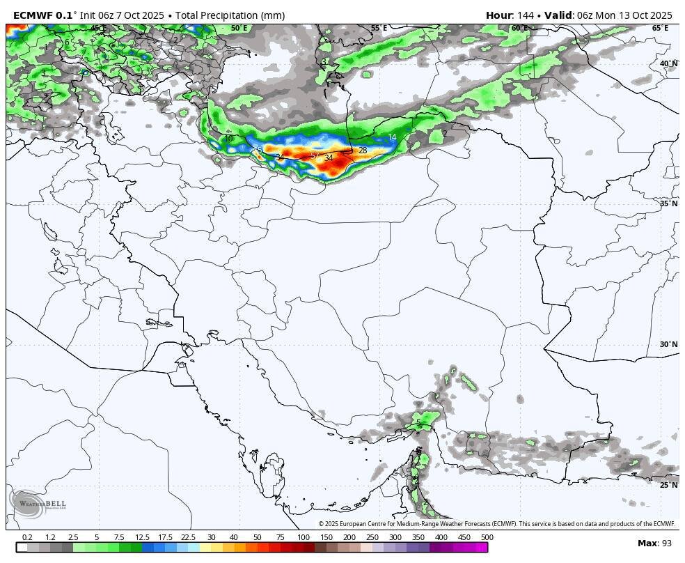 نقشه هواشناسی