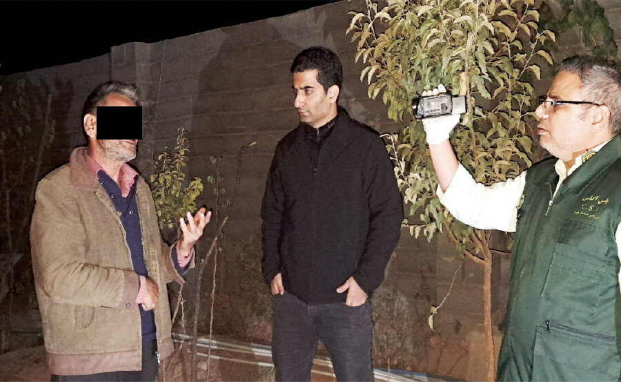 پیرمرد مشهدی سر پسرش را متلاشی کرد! +عکس