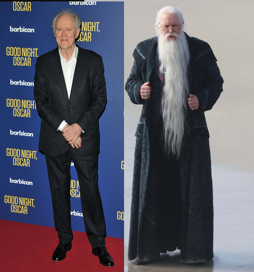 هواداران هری پاتر سوپرایز شدند؛ دامبلدور ردای جادوگری پوشید +تصاویر