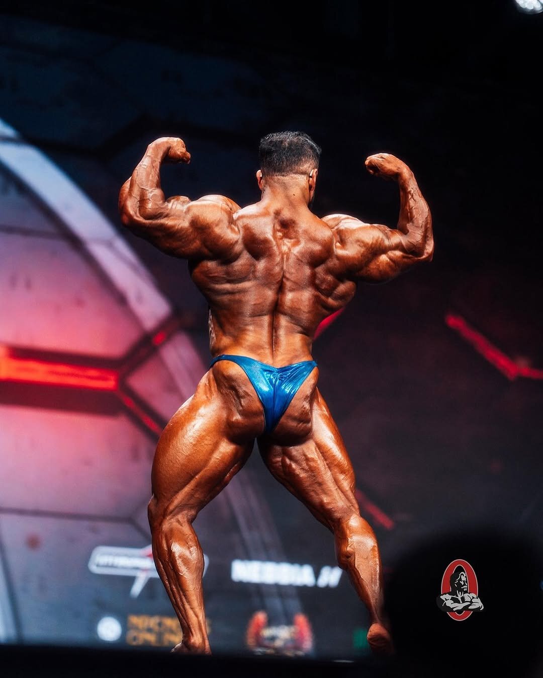 فریاد گرگ ایرانی در مسترالمپیا لرزه به اندام حریفان انداخت +عکس