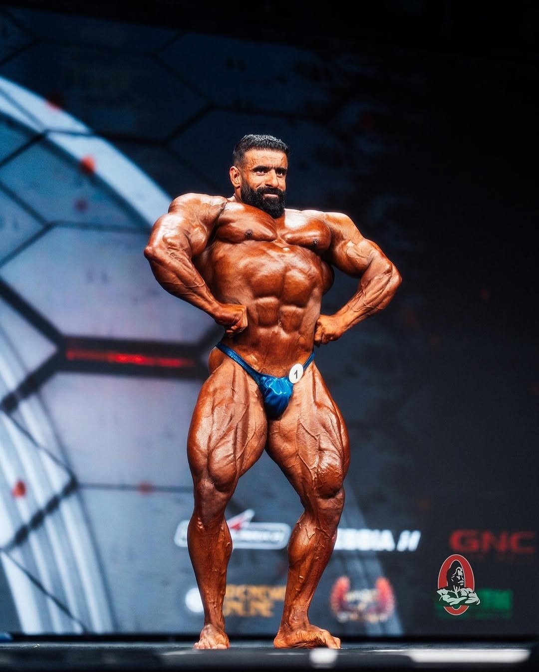 فریاد گرگ ایرانی در مسترالمپیا لرزه به اندام حریفان انداخت +عکس