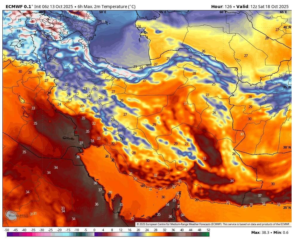 نقشه هواشناسی