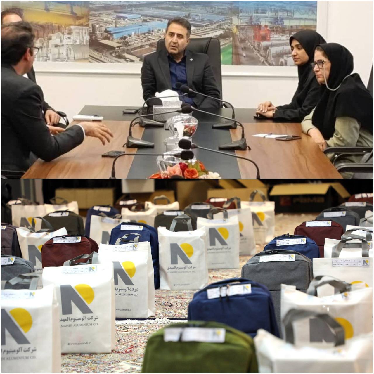 از لبخند مهر با هدیه آلومینیوم المهدی به بهزیستی هرمزگان تا حمایت مالی برای پیشگیری از بیماریهای ژنتیکی در بندرخمیر