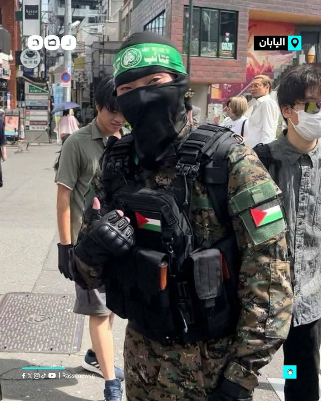 ژاپنیها حماس را ساموراییهای جوانمرد لقب دادند +عکس