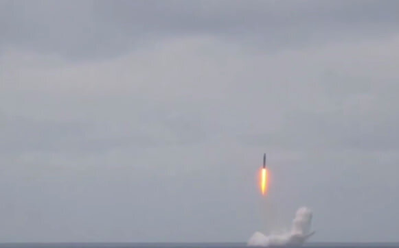 موشک بالستیک روسیه شلیک شد +ویدیو