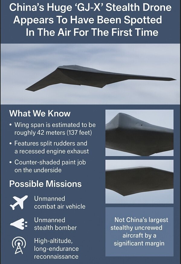 ماموریت پهپاد پنهانکار و مرموز چینیها چیست؟ +عکس