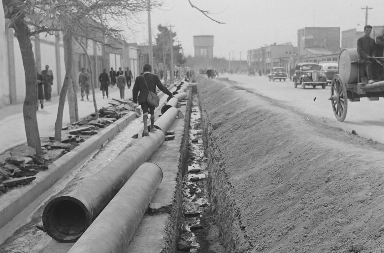 ۷۰ سال پیش آب لوله‌کشی در تهران به خانه‌ها رسید!