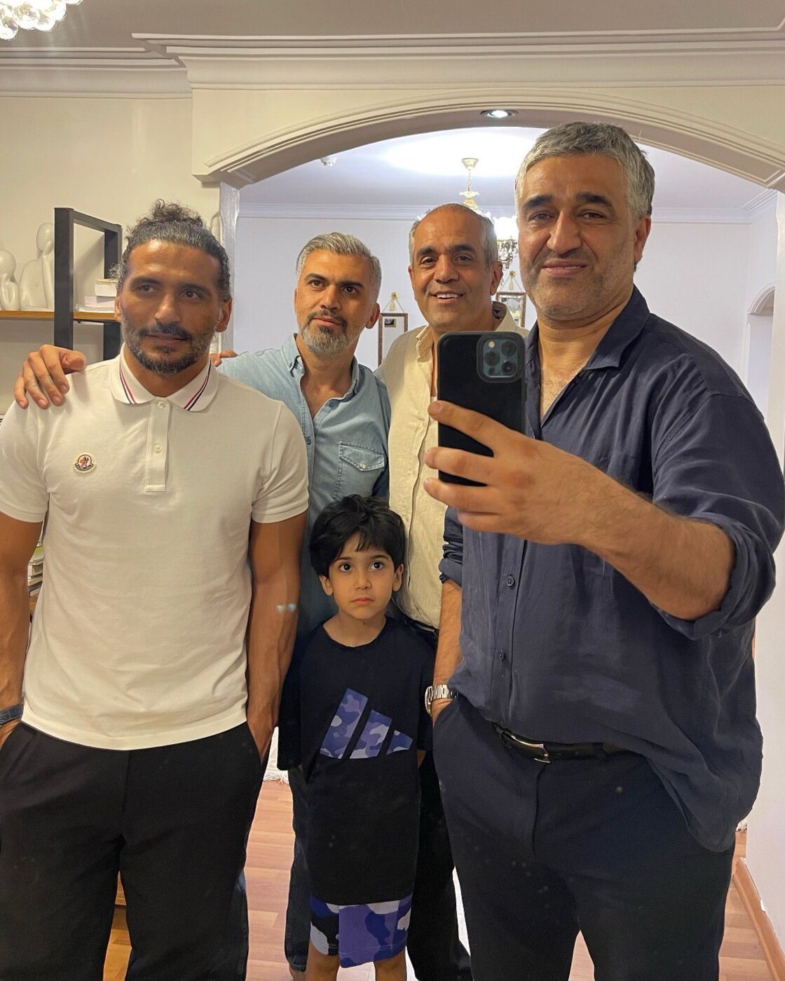 پژمان جمشیدی، بازیگر سینما و تلویزیون و بازیکن سابق پرسپولیس و تیم ملی فوتبال