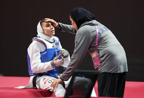 مصدومیت شدید دختر مدال‌آور المپیکی ایران؛ ناهید کیانی به اتاق عمل رفت +عکس