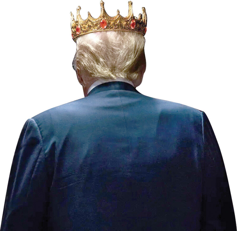 کره جنوبی به ترامپ تاج پادشاهی داد +عکس