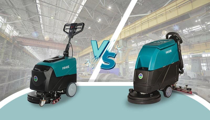 اسکرابر باتری دار یا برقی؟