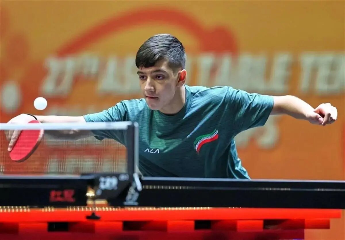 ستاره ۱۶ ساله پینگ‌پنگ ایران تاریخ‌ساز شد +ویدیو
