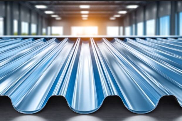 ورق استیل برای سقف