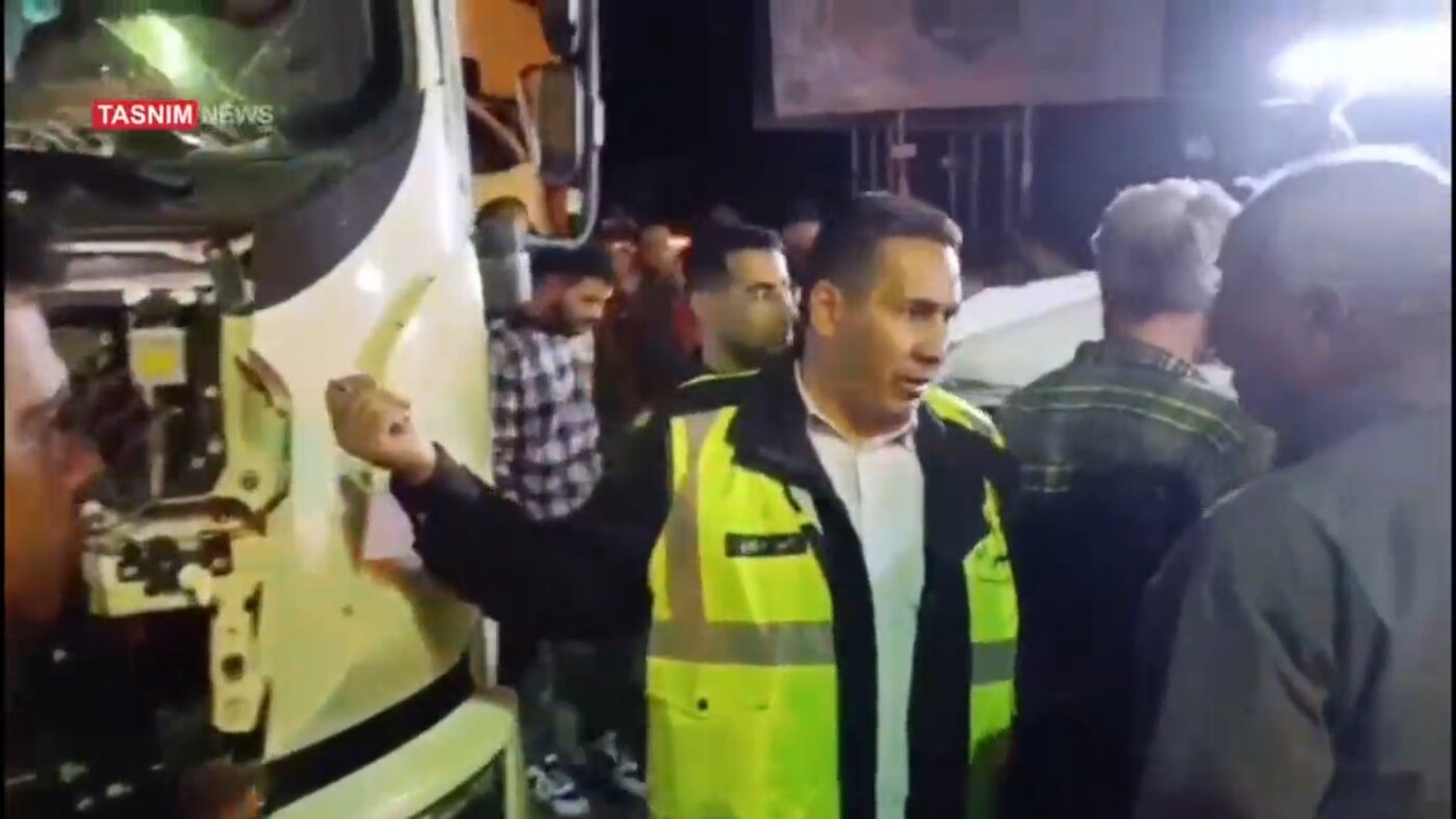 تصادف زنجیره‌ای چندین خودرو در پارک ملی گلستان فاجعه آفرید +ویدیو