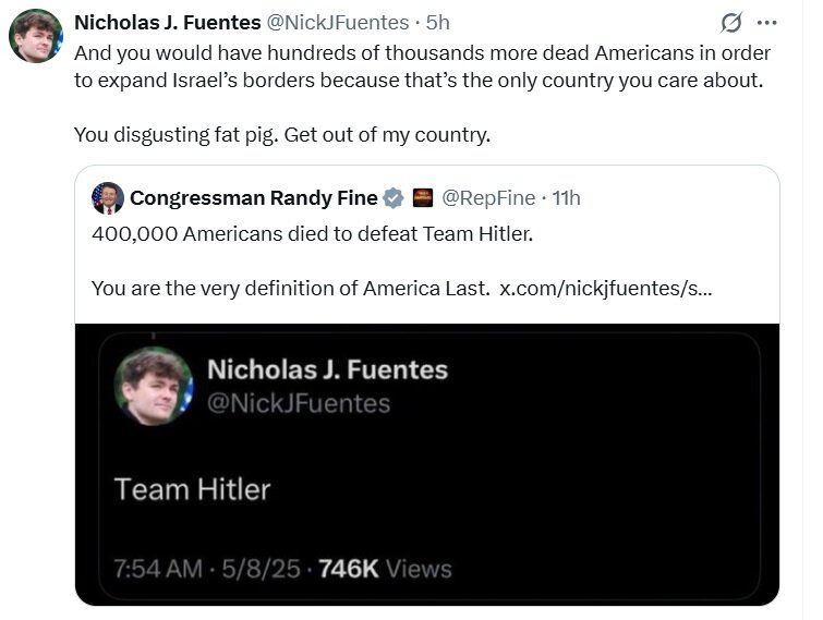 دعوای توئیتری دو سیاستمدار امریکایی بر سر اسرائیل!