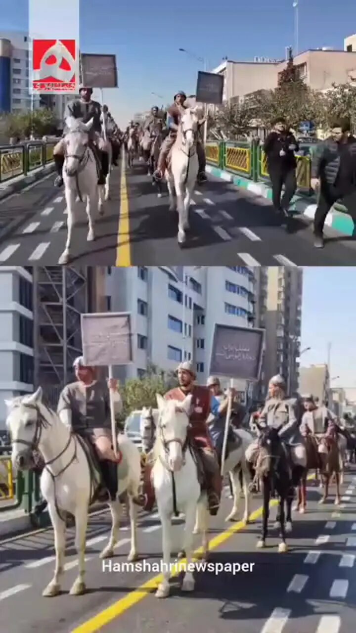 ماجرای سربازان هخامنشی در خیابان‌های تهران چیست؟ +ویدیو