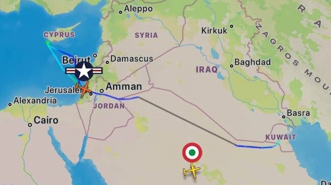 هواپیمای آمریکایی C-130J-30 سوپر هرکولس وارد تل آویو شد