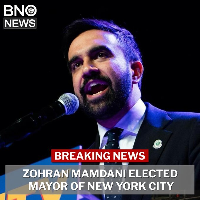 دشمن ترامپ، شهردار نیویورک شد