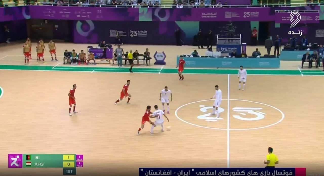 پرچم افغانستان به‌جای پرچم ایران در صداوسیما نمایش داده شد +عکس