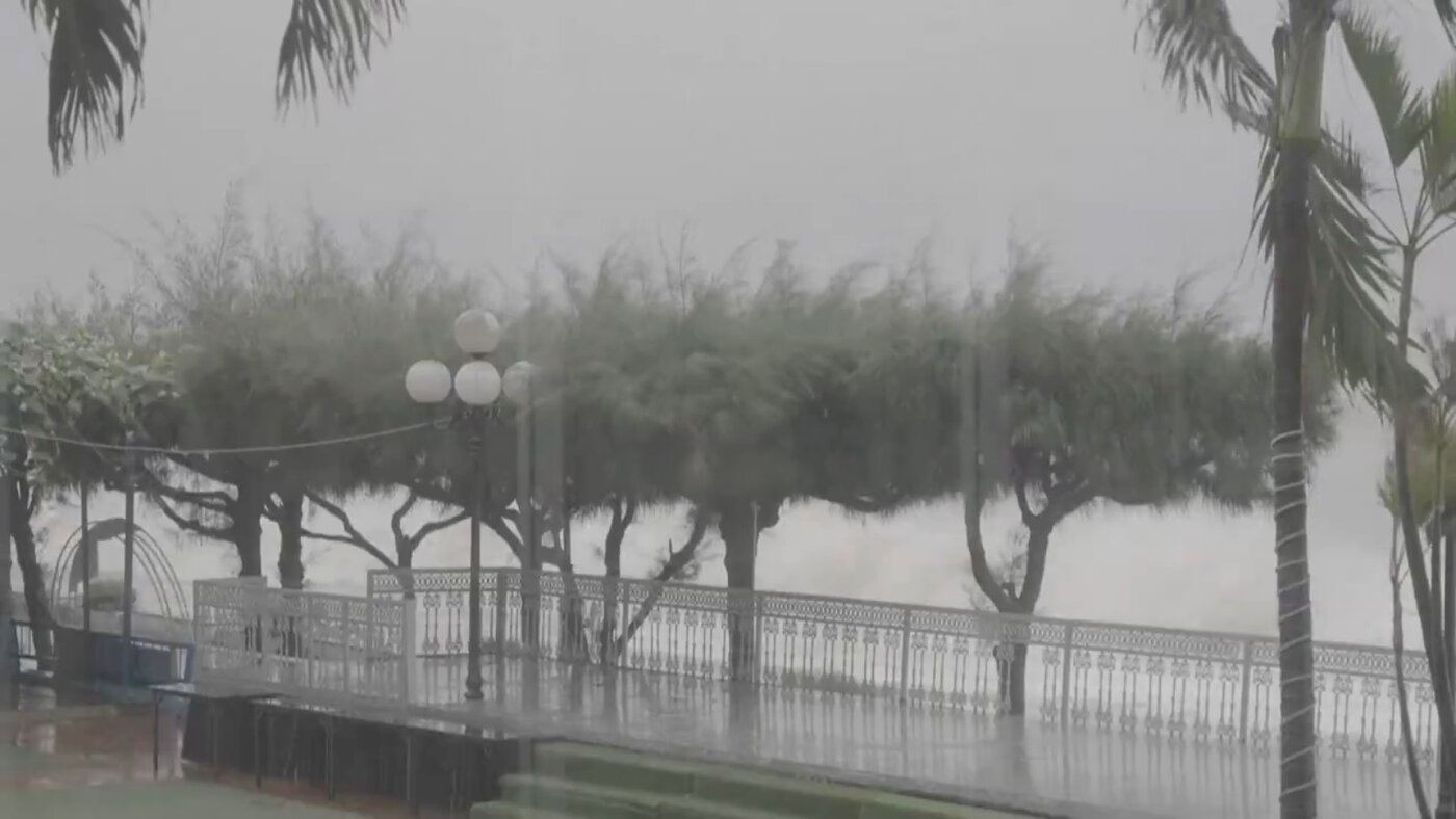 ابرطوفان مرگبار کالمگی کشور به کشور قربانی می‌گیرد +ویدیو