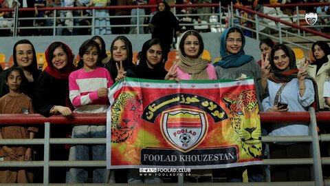 از تابلو «ورود ممنوع» تا فریاد شادی بانوان اهوازی +تصاویر