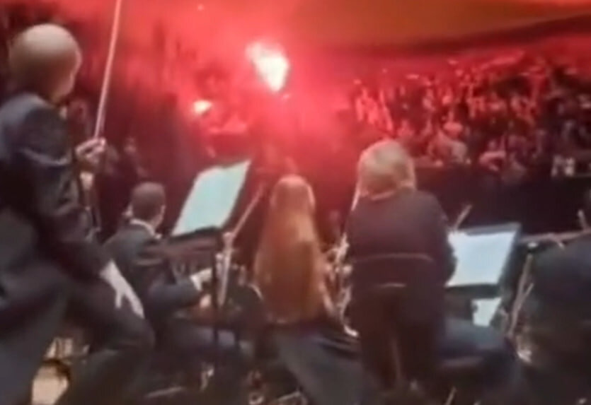 معترضان حامی فلسطین کنسرت اسرائیلی‌ها را بهم ریختند +ویدیو