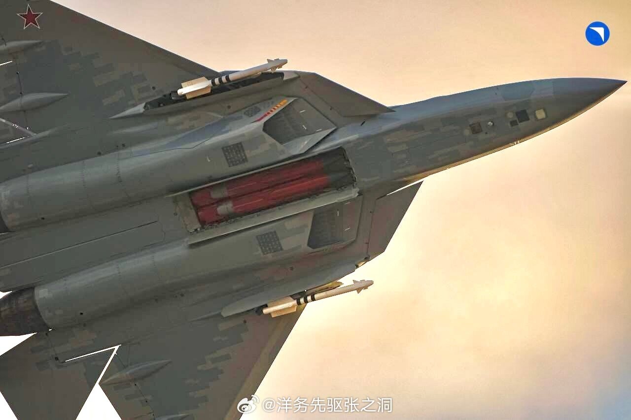روس‌ها ویدیوی جدیدی از جنگنده سوخو ۵۷ منتشر کردند!