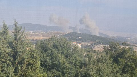 انفجارهای مهیب در ریحان؛ اسرائیل جنوب لبنان را زیر آتش گرفت +ویدیو