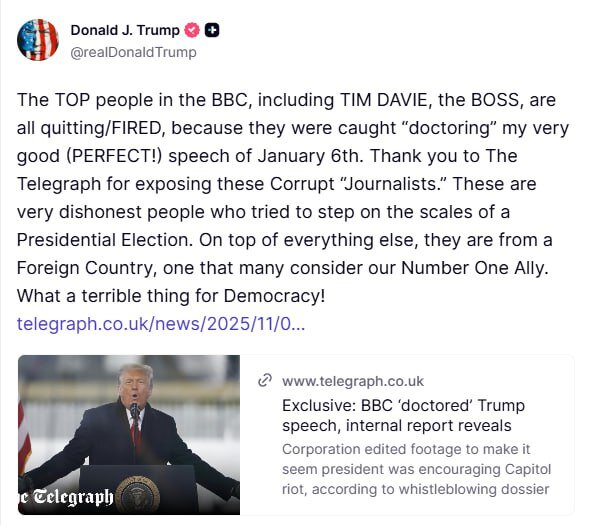 ذوق زدگی رئیسجمهور از اخراج مدیران بیبیسی!