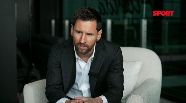 لیونل مسی، ستاره تیم ملی آرژانتین و باشگاه اینترمیامی