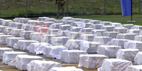 بزرگترین محموله کوکایین در جهان توقیف شد! +ویدیو