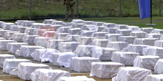 بزرگترین محموله کوکایین در جهان توقیف شد! +ویدیو