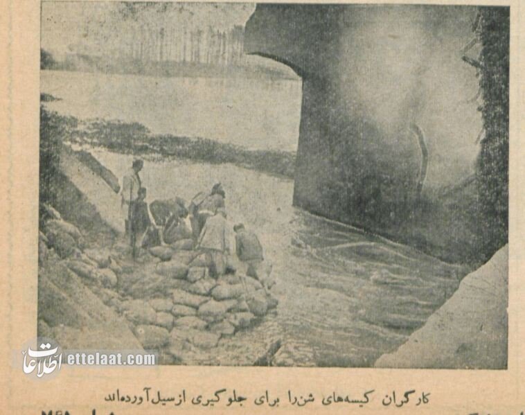 بحران در گیلان: پل غازیان فروریخت! +عکس و جزئیات