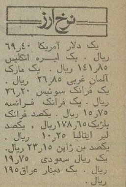 قیمت ۵۰ نوع خودروی خارجی ۳ سال قبل از انقلاب را ببینید!