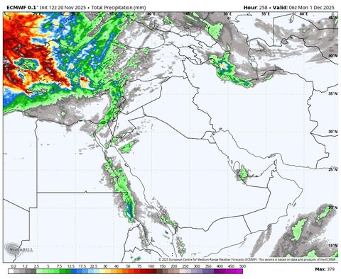تا ۱۰ روز آینده خبری از باران نیست! +نقشه هواشناسی